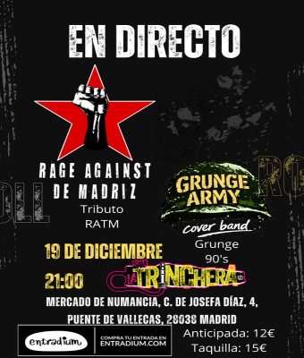 Rock 90's con RADM y Grunge army en Madrid