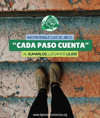 Cada paso cuenta. 3as Jornadas Agitando Conciencias (Tarragona) 24 y 25 de abril 2026
