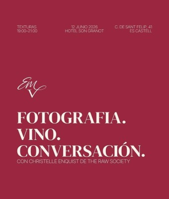 Fotografía, vino y comunidad Con Christelle Enquist de The RAW Society en Balears, Illes