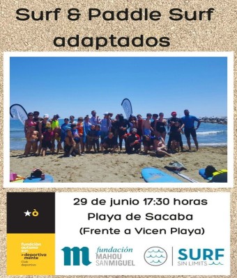 ACTIVATEA: SURF Y PADEL SURF ADAPTADO 29/06/2026 en Málaga