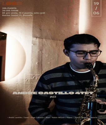 ANDRE CASTILLO JAZZ 4TET.  en Valencia/València