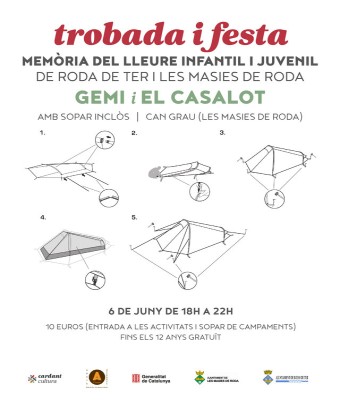 Trobada i festa: Memòria del Lleure Infantil i Juvenil de Roda de Ter i Les Masies  en Barcelona