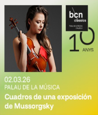 Cuadros de una exposición de Mussorgsky en BARCELONA