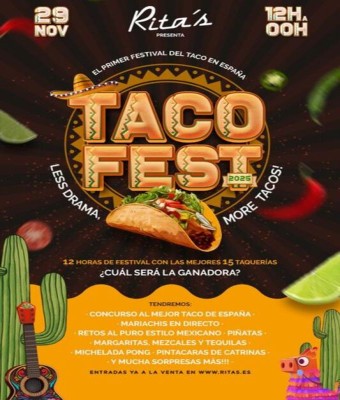 TACO FEST by Rita's en Madrid