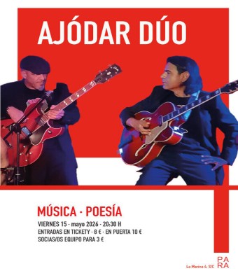 AJÓDAR DÚO · MÚSICA Y POESÍA en Santa Cruz de Tenerife