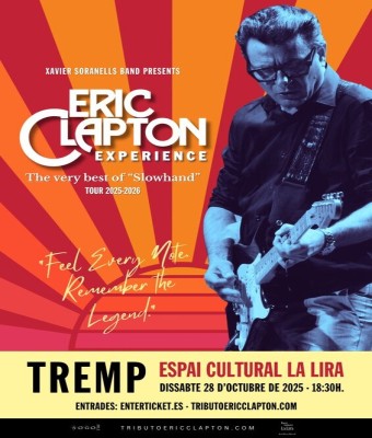 Eric Clapton Experience en Tremp (Lleida)