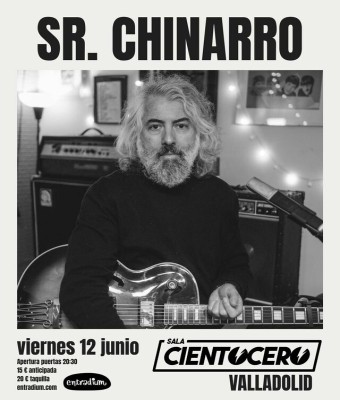 Sr. Chinarro en acústico en Valladolid