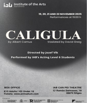 CALIGULA  - IAB Acting Performance en Barcelona