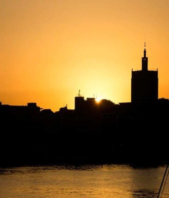 Crucero al atardecer en Málaga y cena en el puerto en Malaga