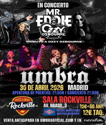 Mr. Eddie + Umbra en Madrid