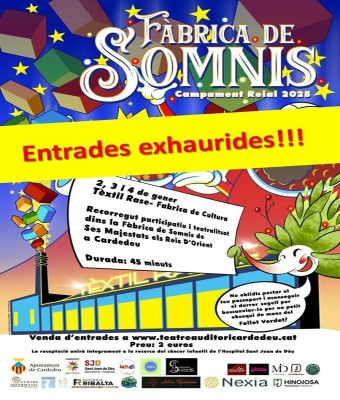 Fàbrica de Somnis Campament Reial Cardedeu 2026 en Barcelona