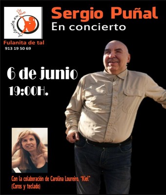Sergio Puñal en concierto en Madrid