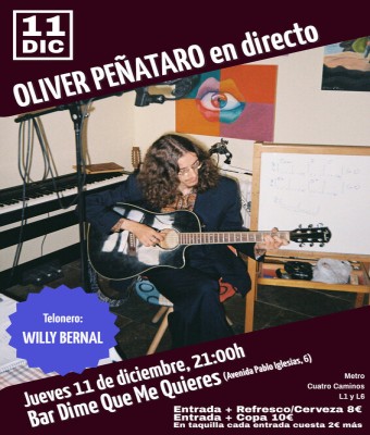 Oliver Peñataro + Willy Bernal en Madrid