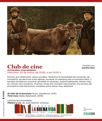 Club de cine con Juanma Ruiz: Amistades improbables en Madrid