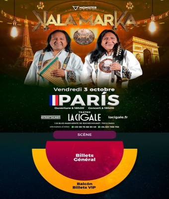 KALA MARKA À PARIS