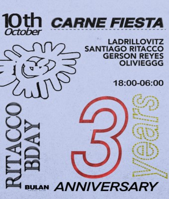 10 Octubre - 3er Aniversario @ Ladrillovitz - Bulan Social Club en Santa Cruz de Tenerife