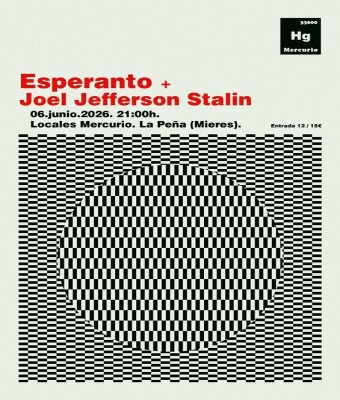 Concierto: ESPERANTO + Joel Jefferson Stalin en Asturias