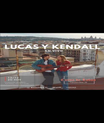 Lucas y Kendall en Cova de Llops en Barcelona