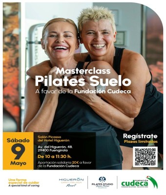 Clase Solidaria Pilates a favor de Fundación Cudeca- El Higuerón en Málaga