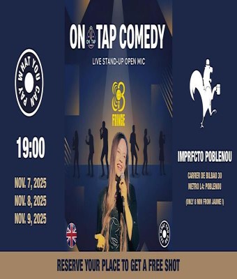 On Tap Comedy • Standup Open Mic in English • FREE ENTRANCE • BCN FRINGE en Barcelona