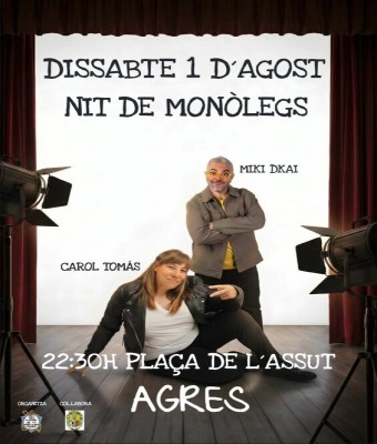 Nit de Monòlegs a Agres en Alicante