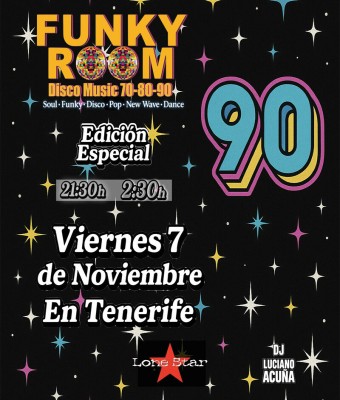 Funky Room "Edición Especial Long session " en Santa Cruz de Tenerife