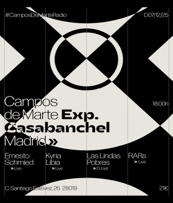 Campos de Marte Exp. @ Casabanchel: Ernesto Schmied » Kyria Libia » Las Lindas Pobres » RARs en Madrid