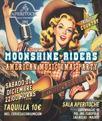 Moonshine Riders @ Aperitoche 20.12.25 en Madrid