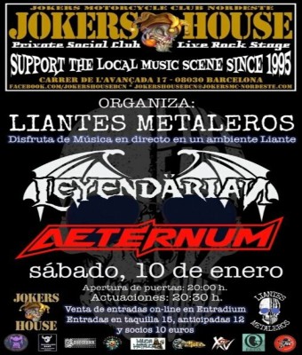 LEYENDÄRIAN AETERNUM  en Barcelona