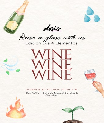 Cata de Vino - Los 4 Elementos en Madrid