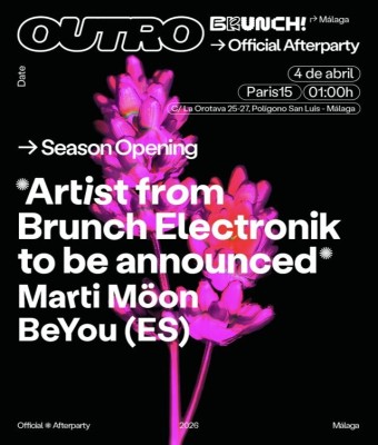 AFTER PARTY OFICIAL4 DE ABRIL - SALA PARIS 15 en Málaga