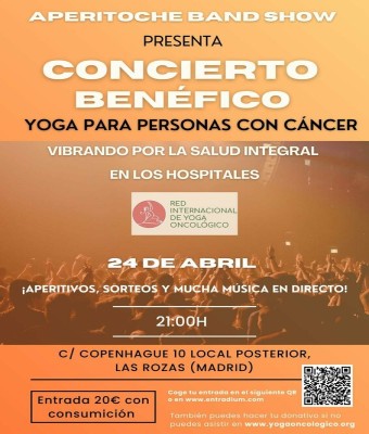 CONCIERTO BENEFICO YOGA PARA PERSONAS CON CANCER en Madrid