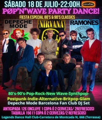POP'N'WAVE PARTY DANCE !  en Barcelona