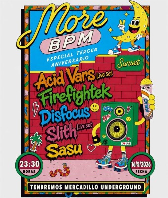  MORE BPM – ESPECIAL TERCER ANIVERSARIO  en Balears, Illes
