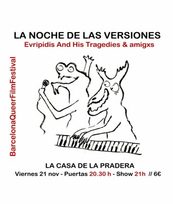 La Noche de las Versiones de Evripidis and his tragedies en Barcelona