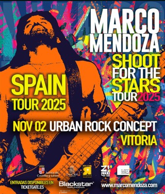 Marco Mendoza en Vitoria en Araba/Álava