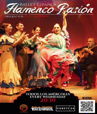 Ballet Español: Flamenco Pasión, en la Sala Timanfaya en Santa Cruz de Tenerife