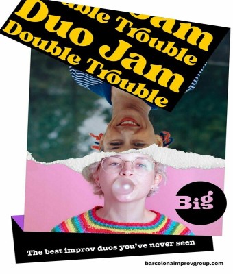 Double Trouble: Duo Improv Jam • Inglés en Barcelona