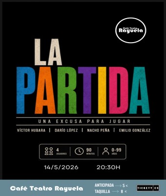 LA PARTIDA, en el Café Teatro Rayuela en Santa Cruz de Tenerife