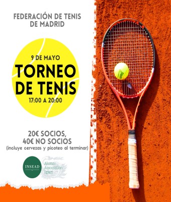 Torneo de Tenis INSEAD 2026 en Madrid