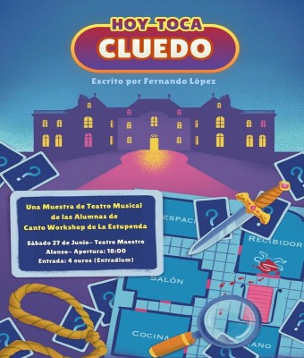 Hoy Toca Cluedo - Muestra Teatro Musical en Granada
