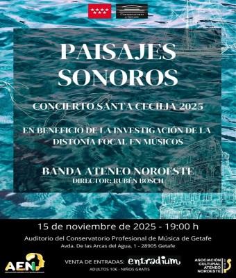 Concierto Benéfico "Paisajes Sonoros" - Ateneo Noroeste en Madrid