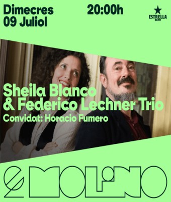 Sheila Blanco & Federico Lechner Trio en Barcelona