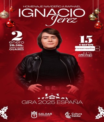 HOMENAJE NAVIDEÑO A RAPHAEL - IGNACIO PÉREZ en Gran Canaria