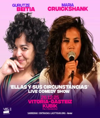 Gurutze Beitia y Maria Cruickshank en Kubik, Vitoria 2025 en Vitoria-Gasteiz