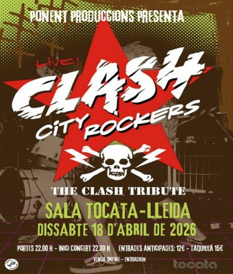 CLASH CITY ROCKERS - SALA TOCATA en Lleida