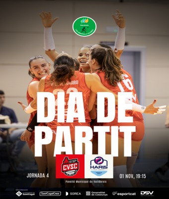 Liga Iberdrola Voleibol J4 - DSV CV Sant Cugat vs Tenerife Libbys La Laguna en Barcelona