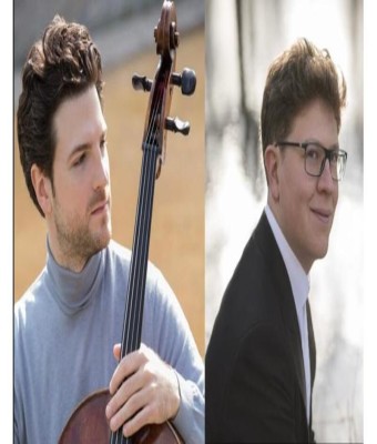 Gabriel Schwabe y Yehuda Inbar en los conciertos dominicales de Clärchen en la Sala de los Espejos. en Berlín