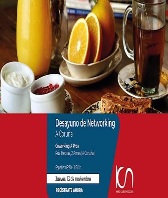 KCN Desayuno de Networking A Coruña - 13 de noviembre en O Milladoiro