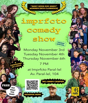 Imprfcto Comedy BCN Fringe Special en Barcelona